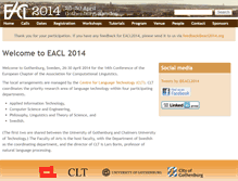 Tablet Screenshot of eacl2014.org
